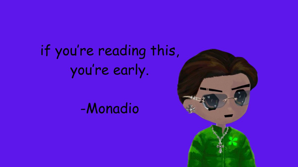 Gmonad💜

after 2 weeks, we cooked up something tasty. stay tuned!

Monadio.