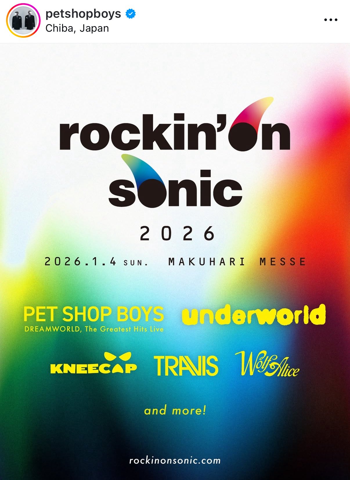 土曜限定値下げ 非売品 Petshop boys ペットショップボーイズ 大型 Pet Shop Boys ペット・ショップ・ボーイズ/Tokyo,Japan 2019