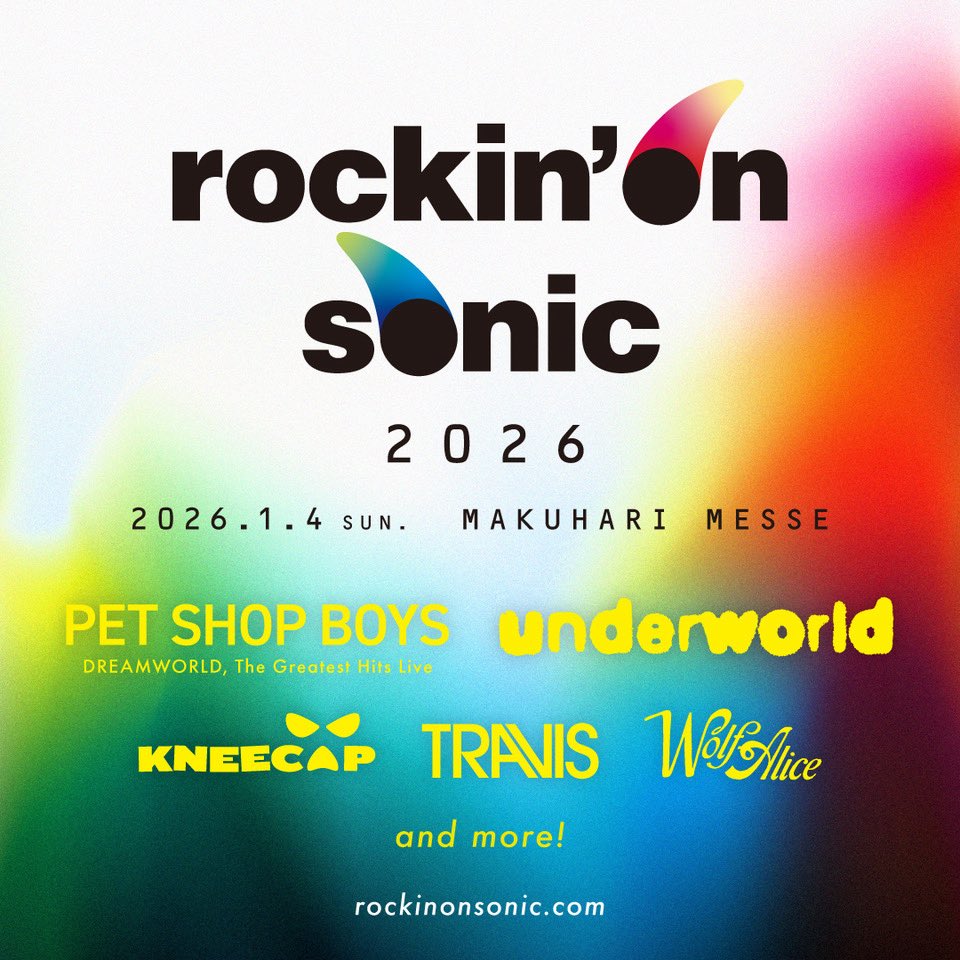 こんにちは、日本! 

Japan - we will be on your sacred lands in January. 🇯🇵 

We're playing Rockin' on Sonic on Jan 4th.🔥

#rockinonsonic