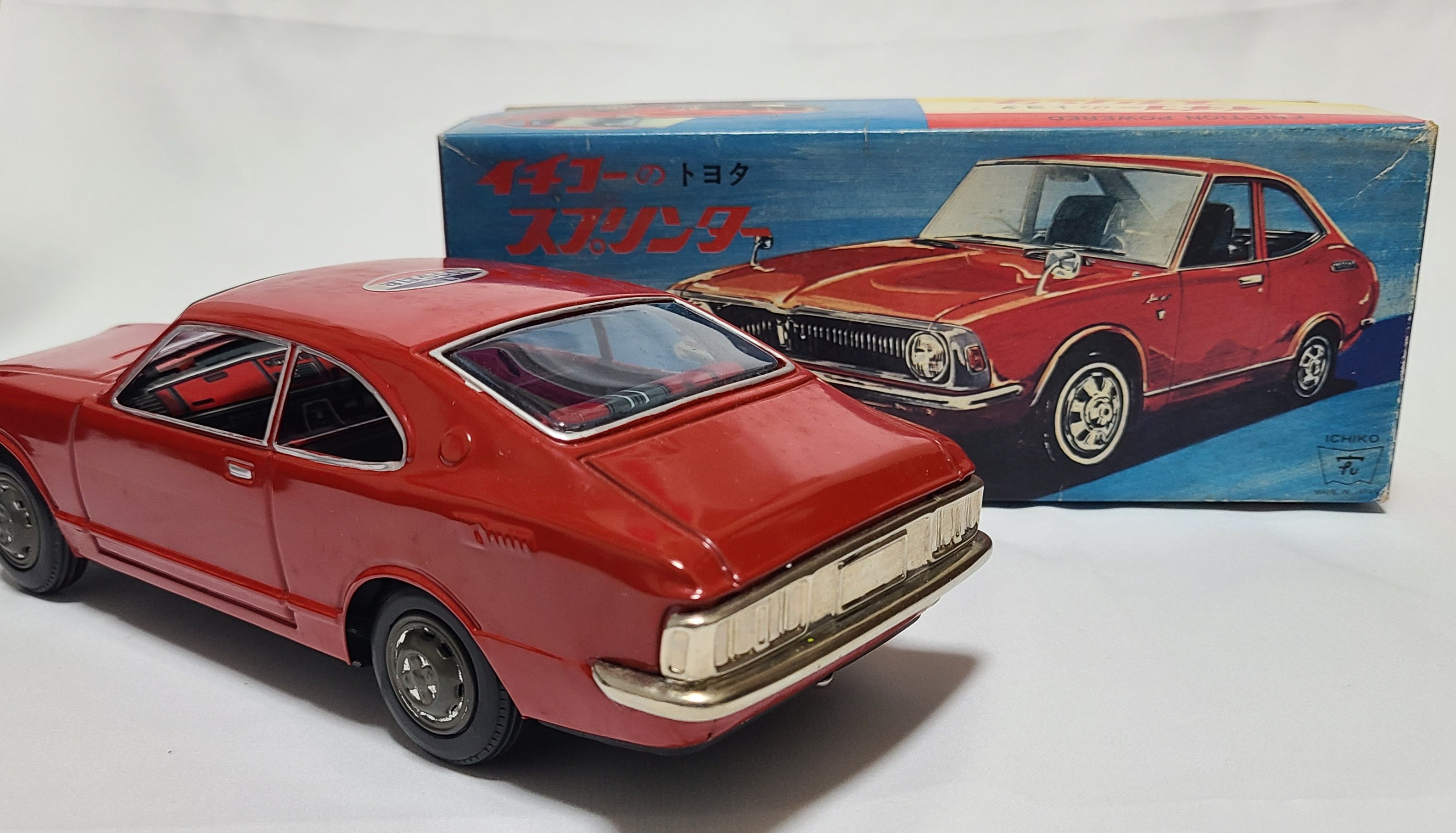 レトロ 当時物 イチコー トヨタ スプリンター ブリキ 自動車 レトロ 当時物 イチコー トヨタ スプリンター ブリキ 自動車