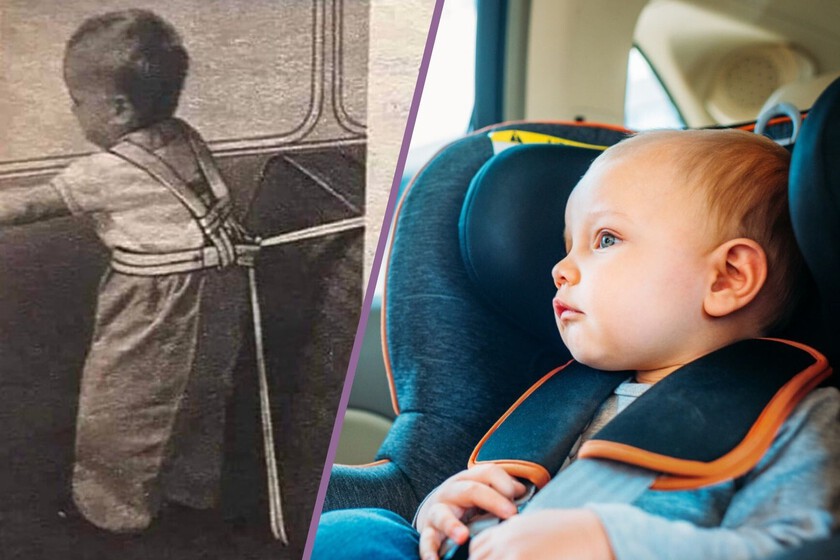 Cómo se inventó la primera silla de coche infantil: de un arnés para evitar que los niños distrajeran al conductor hasta un sistema para salvar sus vidas bebesymas.com/p/162172