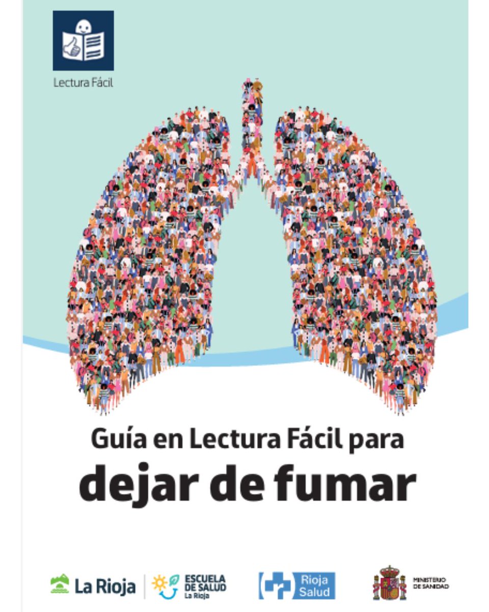 🚭<a href="/lariojaorg/">Gobierno de La Rioja</a> ha elaborado
una guía en #LecturaFácil
para dejar de fumar.

Es una guía útil para las personas
con dificultades de comprensión
en la que vas a encontrar:
▪️Qué pasos dar antes de dejar de fumar.
▪️Qué hacer antes.
▪️Cómo te puedes sentir.

🔗bit.ly/47O7HCS