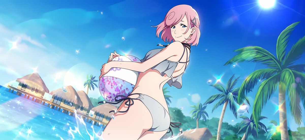 BBSWorldChamp's tweet image. NEW SWIMSUIT VERSIONS OF NINNY, NOEL AND MACY ARE COMING TO BLEACH: BRAVE SOULS!