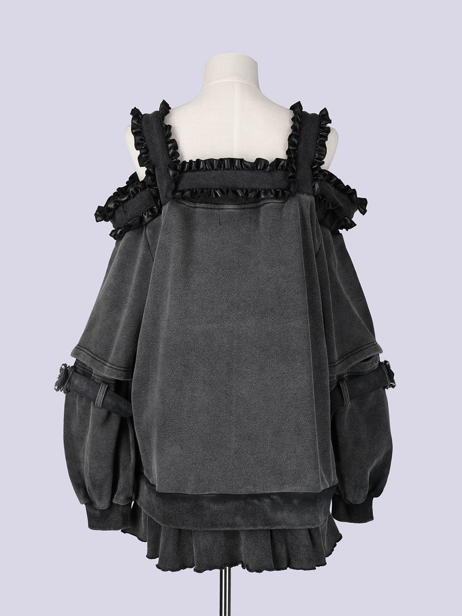 トップス QOOZA IMVAL /Highneck Off Shoulder Dress ❤︎ IMVAL Re-Stock ❤︎ 発売後すぐに完売した Off Shoulder Dress