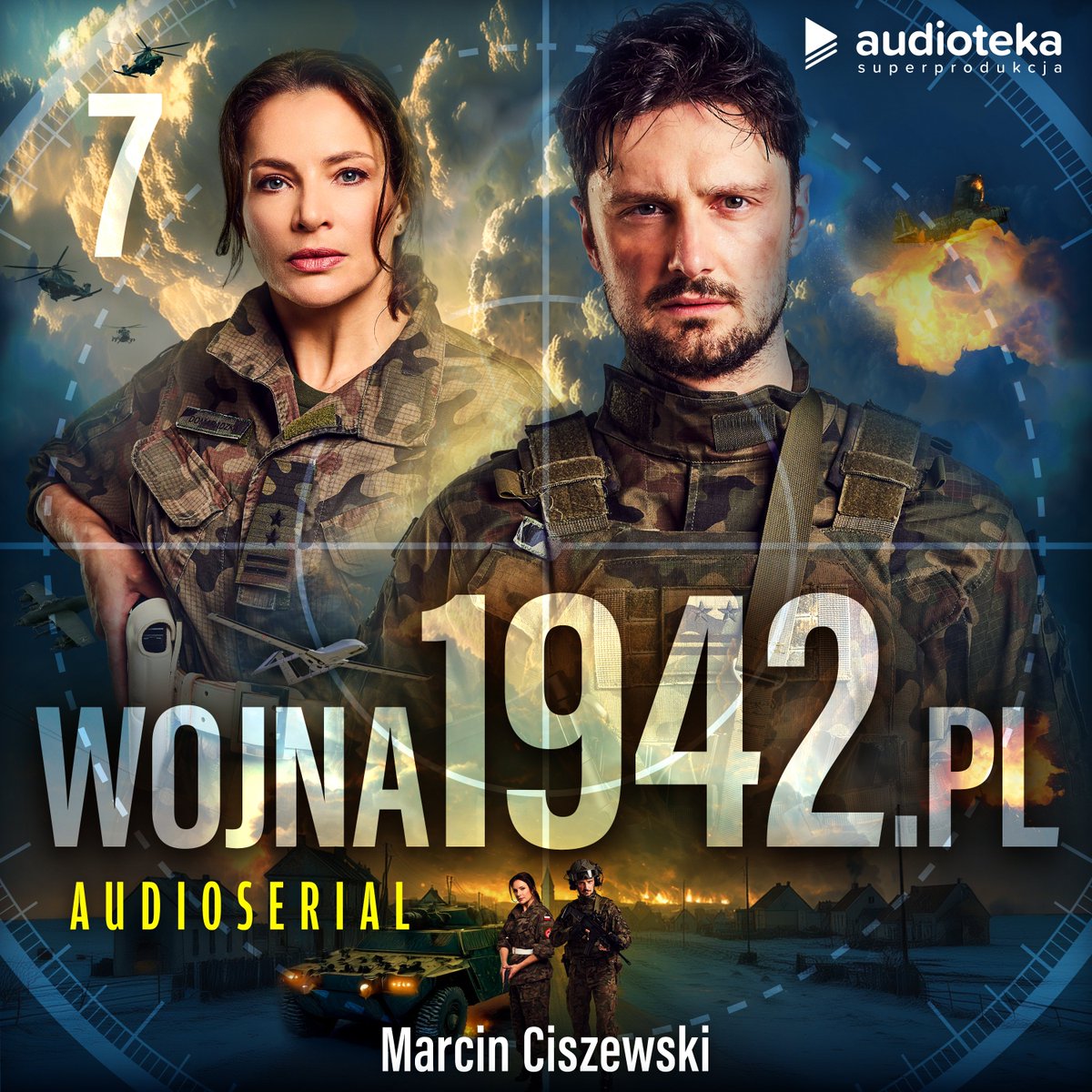 audioteka's tweet photo. Finałowy odcinek audioserialu "https://t.co/gjcFNczPMS" czeka na Was w katalogu 🎧 https://t.co/V5FTZRzILA #audioserial https://t.co/bfuZA330s4