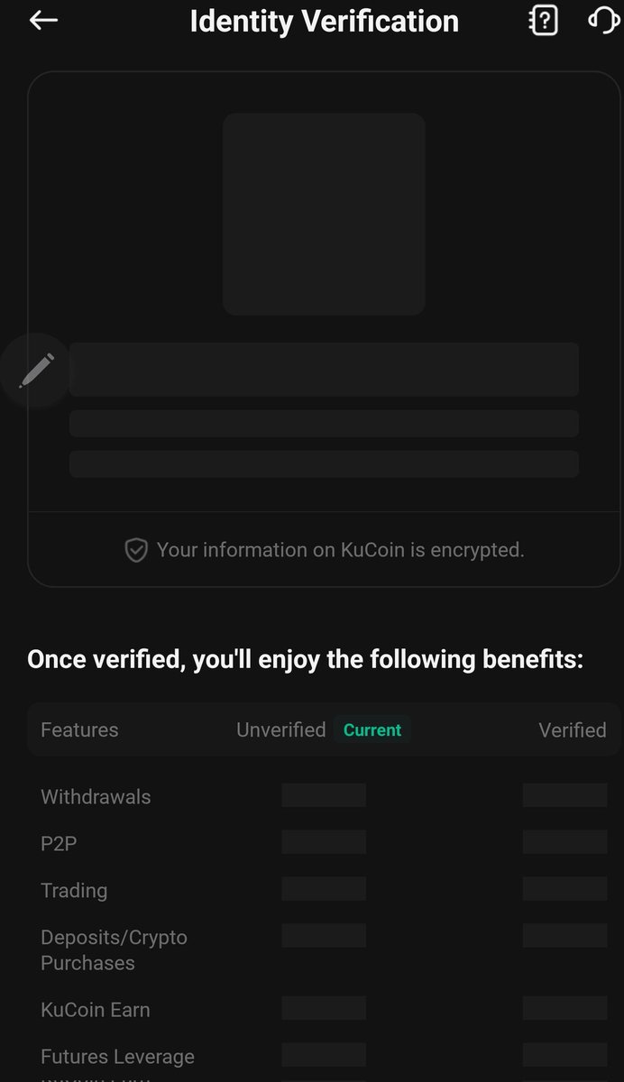 OsamagbeS's tweet photo. @KuCoinMod This is what shows all day whenever I try to start the verification process https://t.co/7Qb57p4OQe