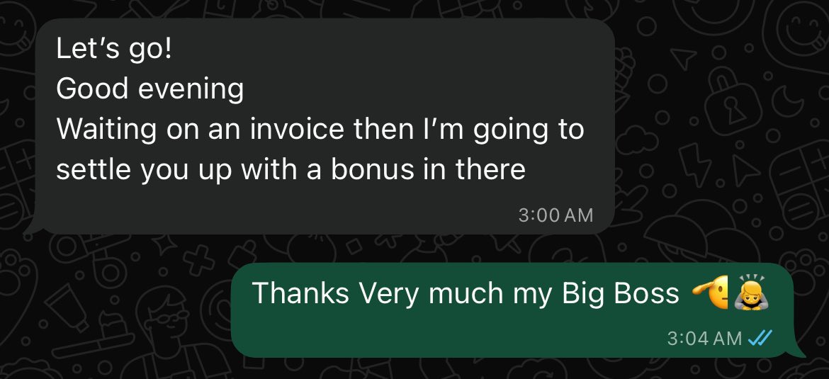 RayGee06's tweet image. Partime na wala kaayo task may pa bonusss pa si bossing. Thanks man 🫡