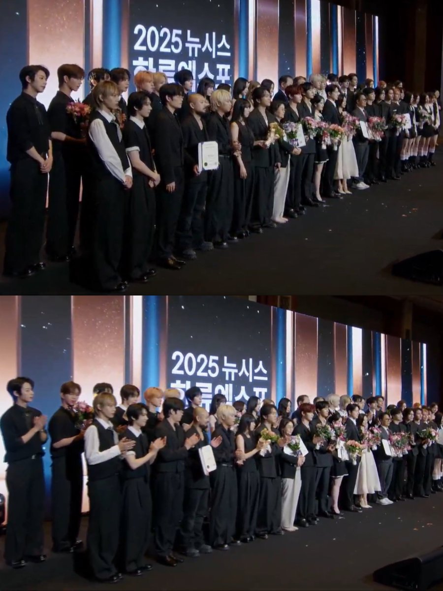 [★] AHOF with all the awardees at the 2025 NEWSIS HALLYU EXPO

#AHOF #아홉 <a href="/AHOF_official/">AHOF</a>