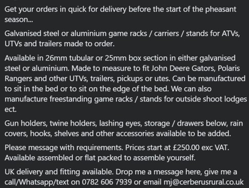 Cerberus Rural tweet media