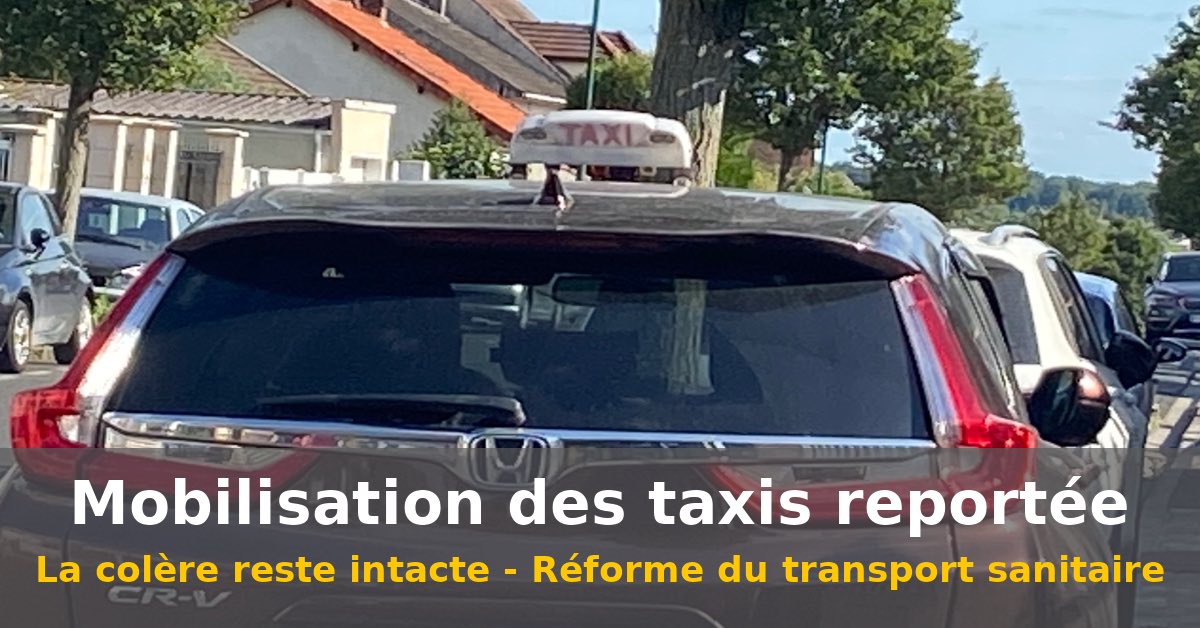 La #mobilisation nationale des #taxis prévue le 5 septembre est ajournée. Mais les #fédérations préviennent : <<En aucun cas un abandon >>
À lire 👇

echosplus.com/2025/08/28/mob…

#Taxis5septembre #TransportSanitaire #AssuranceMaladie