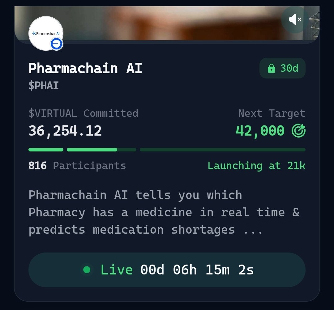 Points pledging is still ongoing. 

If you have pledged, join us on Telegram. (Link below)

If you want to be a part of our journey and receive the latest updates, join in as well. 

Agentic AI in healthcare is here! 

Let's make it happen 💫