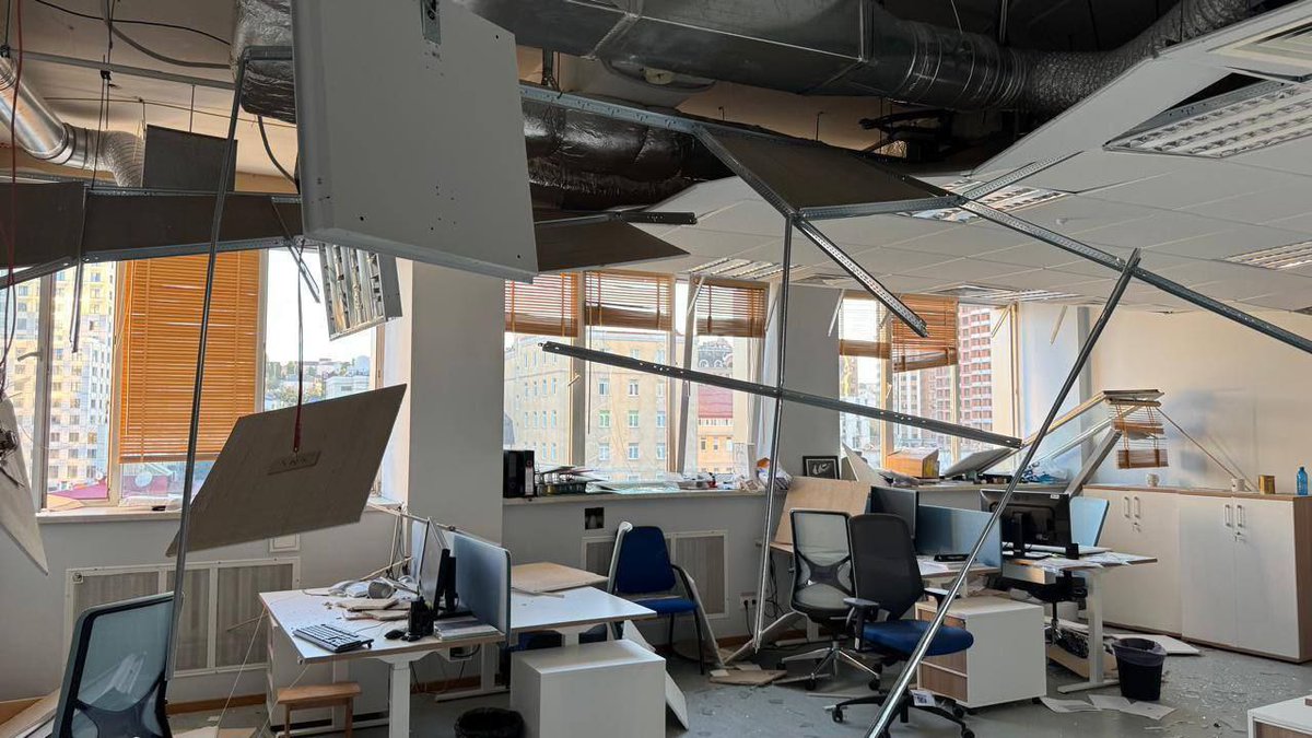 🇺🇦🇷🇺🇬🇧 British Council Building in Kiev and EU office have been struck by Russia.