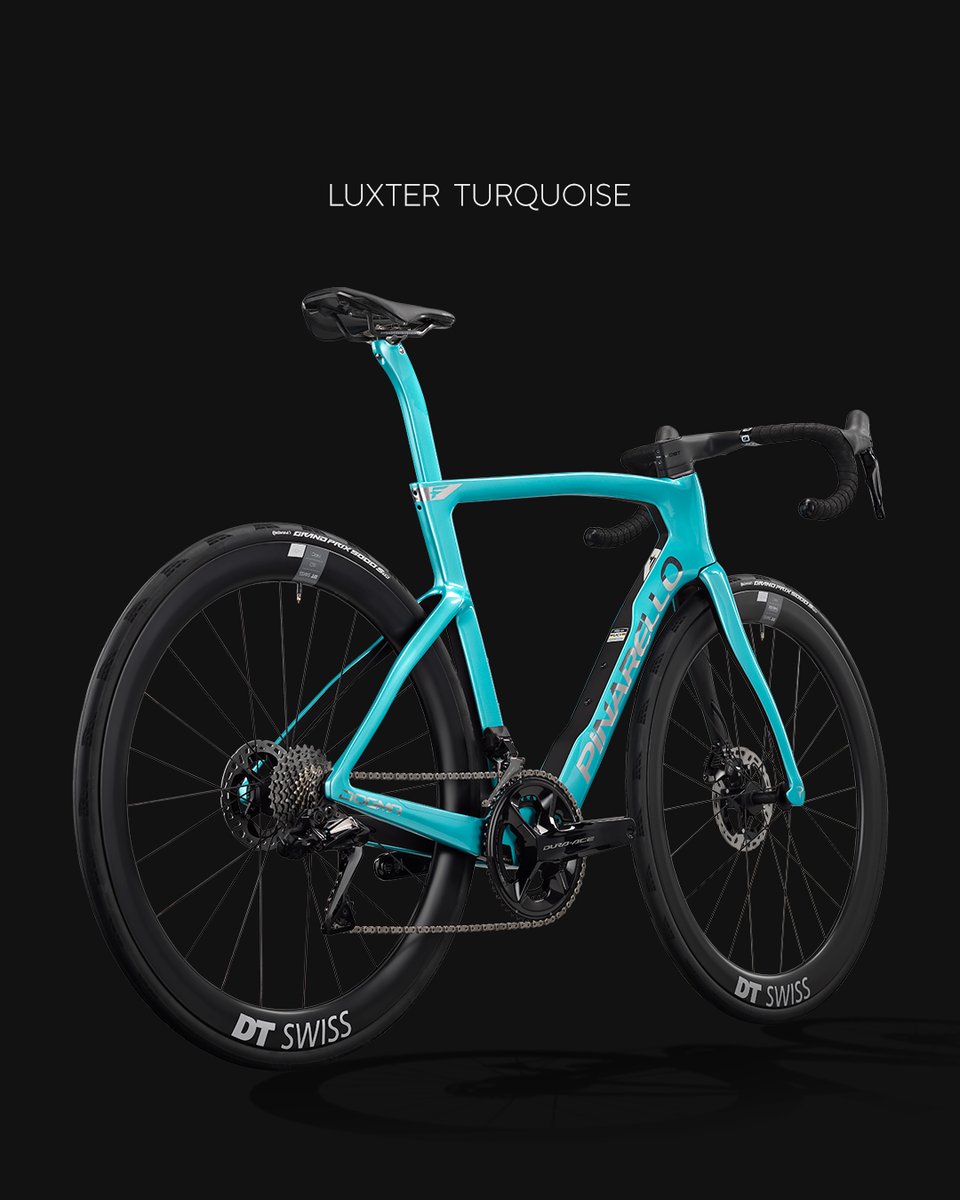 PINARELLO_JAPAN's tweet photo. NEW DOGMA F
MY26 COLLECTION
LUXTER TURQUOISE
LUXTER GREY MATT
LUXTER AMBER
LUXTER BLUE SHINY
4つのニューカラーが2026シーズンを彩ります。
#iconmakers
#pinarello https://t.co/7EVl5YX8OP