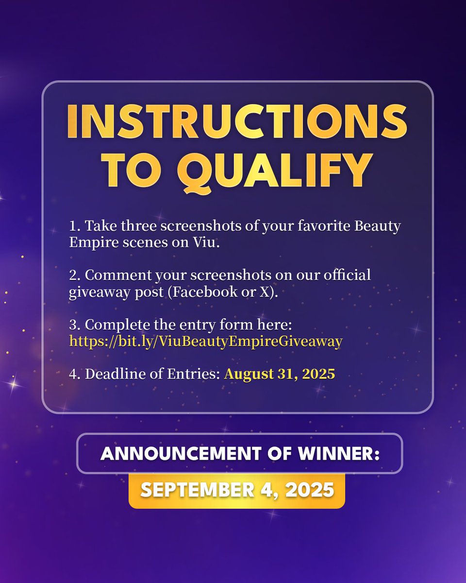 ✨ Treat yourself to a beauty haul! 💕 Join the #BeautyEmpire giveaway for a chance to win these beauty must-haves! 😍

➡️ Don’t forget to READ FULL MECHANICS to join!

🔗: bit.ly/ViuBeautyEmpir…

#ViuGiveaway