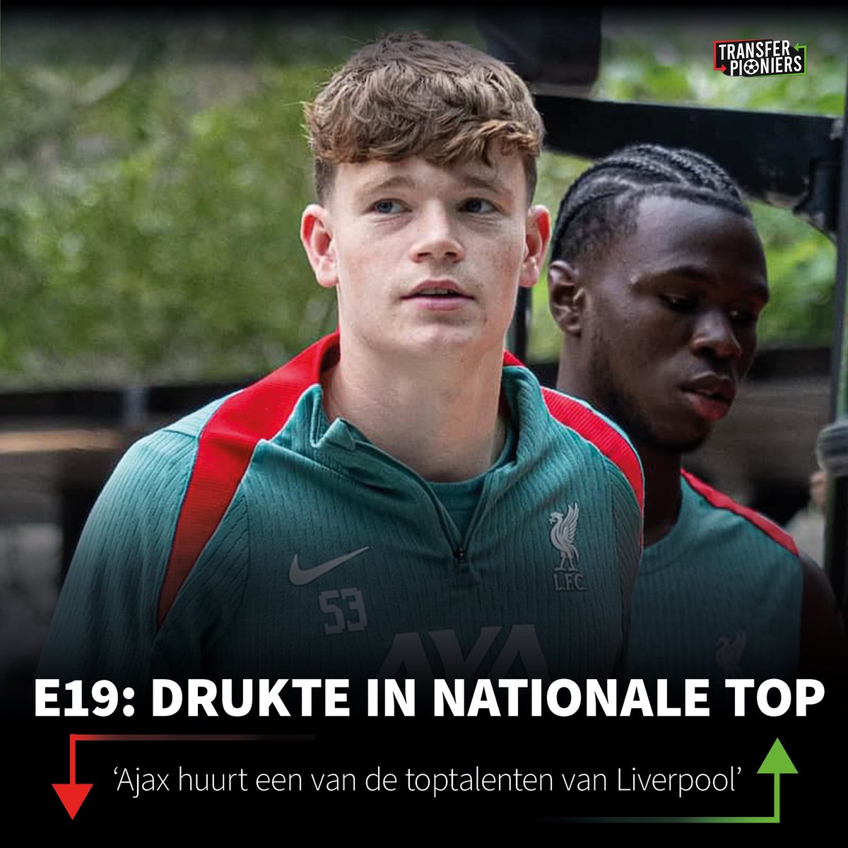 Weer genoeg nieuws!🫡

- De nieuwe 6 van #Ajax, top of flop?🏴󠁧󠁢󠁥󠁮󠁧󠁿
- Salah-Eddine en #PSV ‘geen combi’🔴
- Over #Feyenoord met <a href="/JohanBrinkel/">Johan Brinkel</a>📲

Hier te beluisteren:
open.spotify.com/episode/7G9MpK…
