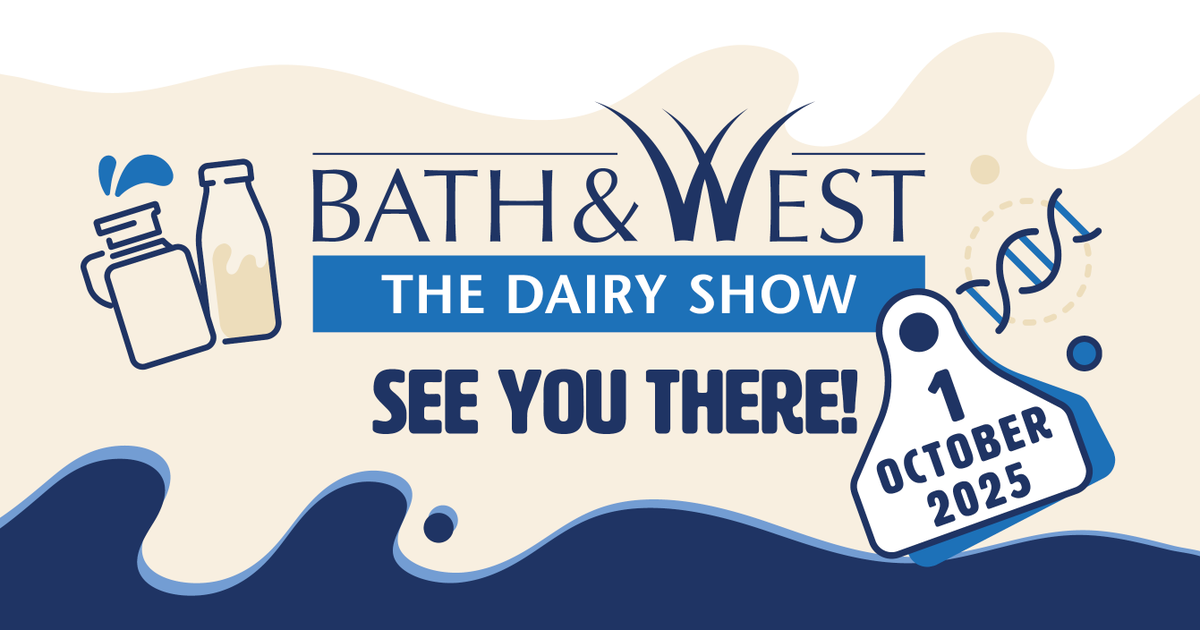 We're looking forward to being back at The Showground at Shepton Mallet in October for The Dairy Show.

Book your tickets now: bathandwest.com/tickets-3