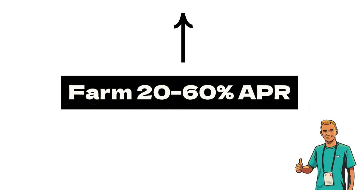 🚀 Where to farm stablecoins for 20-60% APR

If you, like me, haven’t fully adopted all your stables into buying altcoins yet, here’s a list of plays where I'm farming 👇