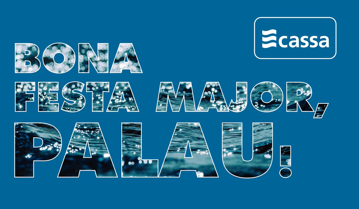 A partir d'avui... a #Palau estem de festa! 🎶🎈🎊

Tot l'equip de #CASSA, especialment el que treballa al servei d'aigües de Palau-solità i Plegamans, us desitgem molt bona Festa Major! 🎉

#PSiP
<a href="/palauplegamans/">Ajuntament Palau-solità i Plegamans</a>