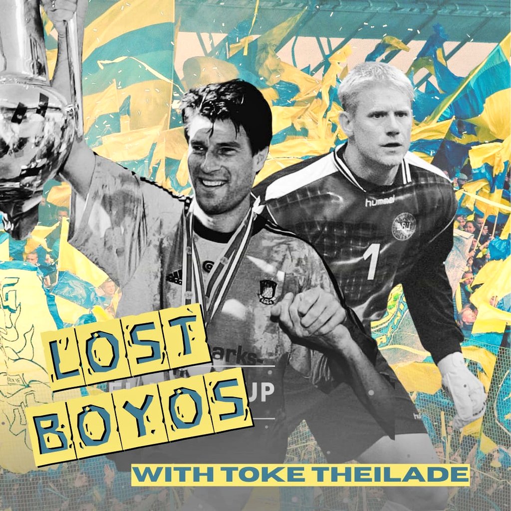 Lost Boyos: A Football Travel Podcast (@lostboyospod) on Twitter photo NEW EPISODE
We headed to the yellow-blue suburbs of Copenhagen to discuss all things Brøndby with <a href="/TokeTheilade/">Toke Theilade</a>. The fan culture, the stadium, the rivalry with FC Copenhagen, Agger, Laudrup and even Thomas Frank, plus much, much more. 💛💙🇩🇰⚽️
open.spotify.com/episode/3TdoBP… NEW EPISODE
We headed to the yellow-blue suburbs of Copenhagen to discuss all things Brøndby with <a href="/TokeTheilade/">Toke Theilade</a>. The fan culture, the stadium, the rivalry with FC Copenhagen, Agger, Laudrup and even Thomas Frank, plus much, much more. 💛💙🇩🇰⚽️
open.spotify.com/episode/3TdoBP…