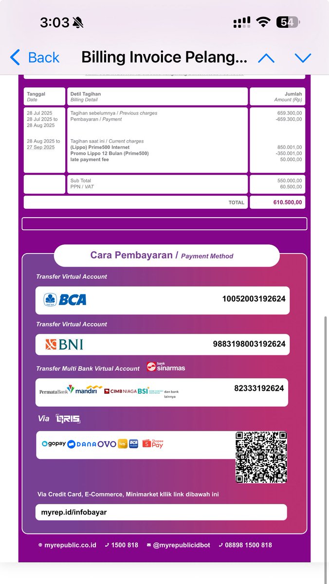 Liat aja gk ada perubahan di komplain kaya gmn juga, cman bisa rajin menagih melulu tanpa tanggapan jelas