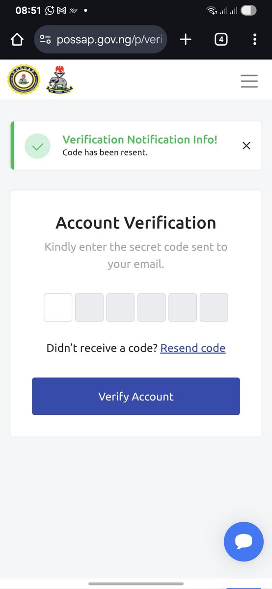 <a href="/PoliceNG/">Nigeria Police Force</a> Good morning. code never arrive in email while trying to register for the tinted permit on your platform. And is it mandatory to get a permit for a factory fitted light tinted back door window?