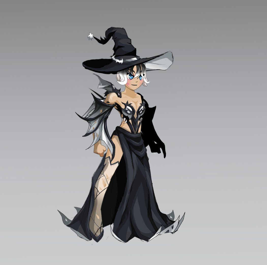 rough sketch with coloring   #AQW <a href="/Alina_AE/">Alina</a>