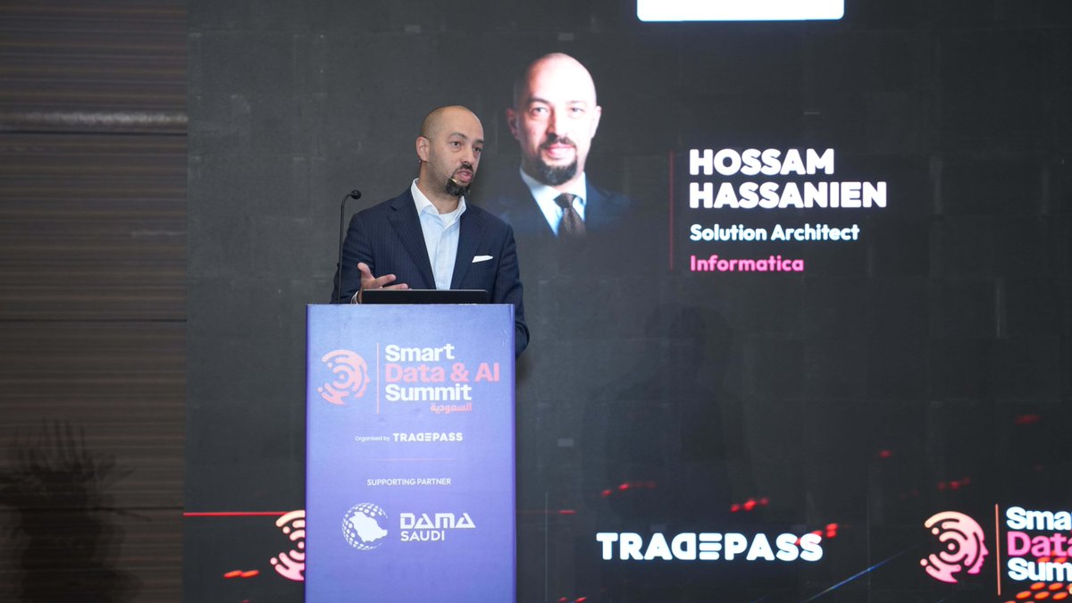 Tradepassglobal's tweet image. ⚙️ Data Governance: The Unseen Engine in the AI Race — Hossam Hassanien (Informatica) &amp;amp; Hatem Ali Mohamed (IDC) explore how trust, accuracy &amp;amp; compliance keep enterprises ahead in AI.

📍 Smart Data &amp;amp; AI Summit – Saudi Arabia | JW Marriott Hotel Riyadh

#SDAIS #AI #DataGovernance