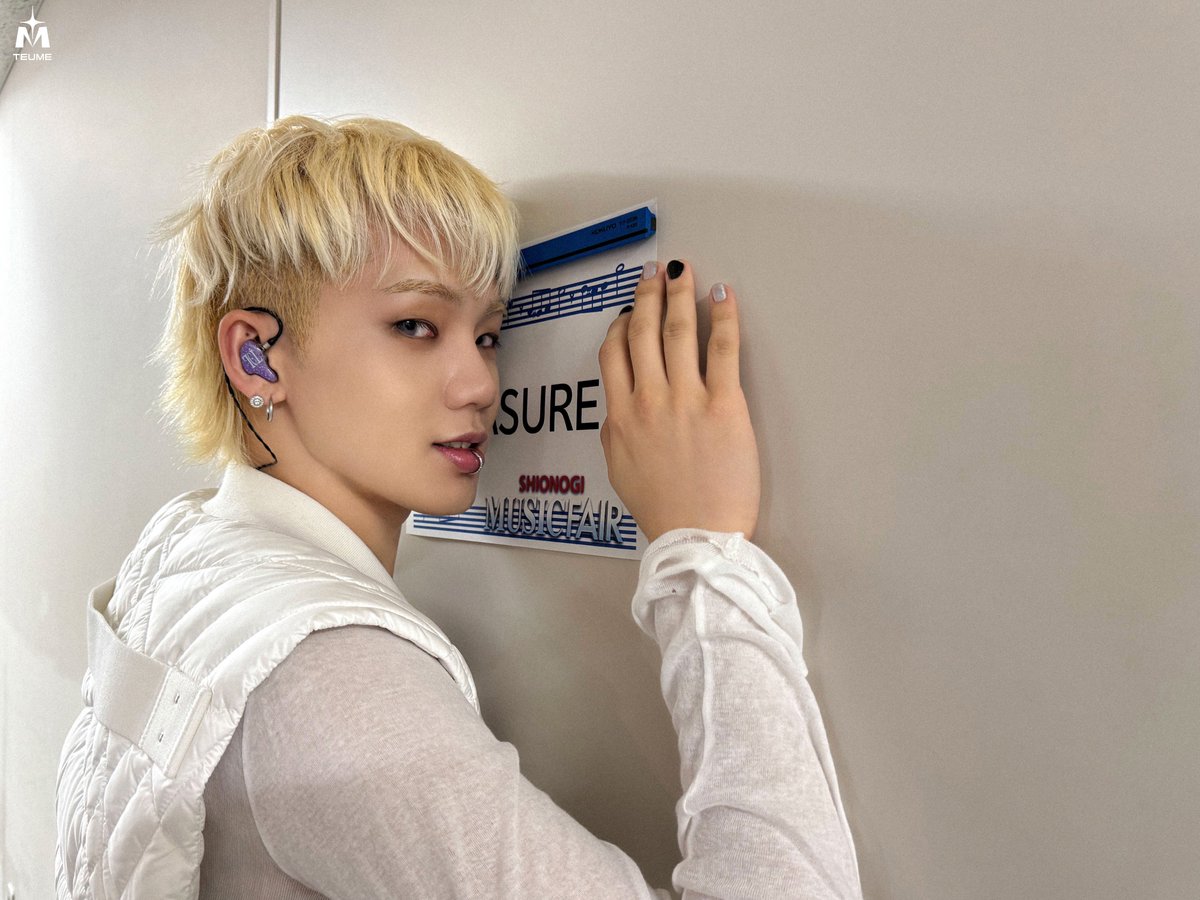 HYUNH4YI's tweet image. weverse 🇯🇵 choi hyunsuk musicfair behind 📸 #최현석