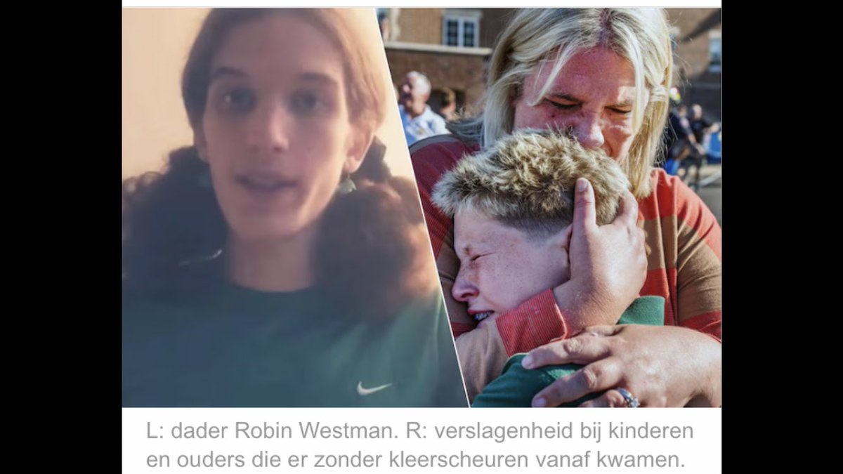 NielsAhob2's tweet photo. Waarom worden de feiten niet benoemd door het journaille?
Dader Robin Westman was een transpersoon.
Geboren: Robert Westman.
#Minneapolis #MinneapolisTragedy #CatholicChurch #trans #transperson #transshooting
@NOS @nosnieuws #nosjournaal @nvj @thomasbruning https://t.co/A6ztO8DUHo