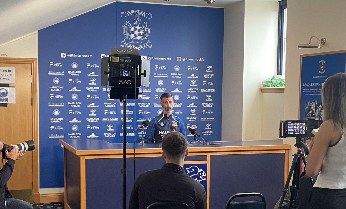 Stuart Kettlewell admits he’s uncertain whether Kilmarnock do anymore business in the transfer market. ‘Can’t say yes, can’t say no’. 

Wants more balance to his squad but says that factors at play will dictate what happens, as the club doesn’t have ‘bags of cash’.