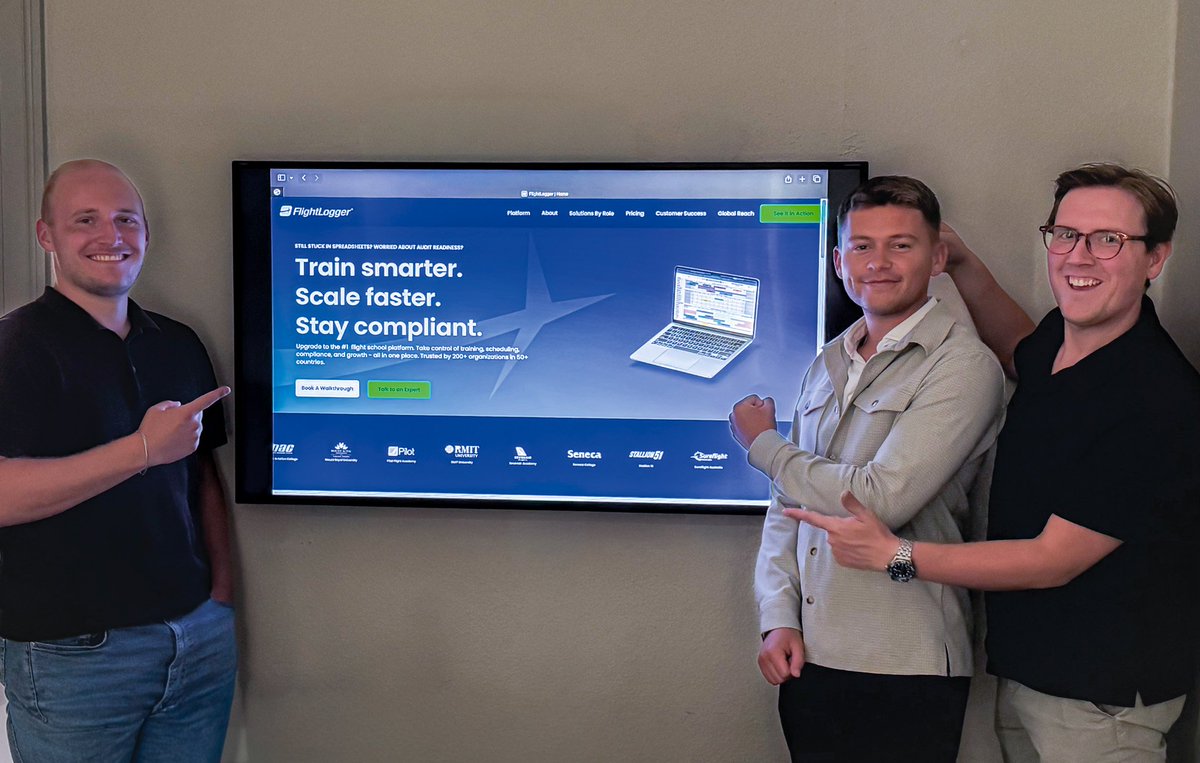 FlightLogger1's tweet image. 🔗 eu1.hubs.ly/H0mDk3X0 🔗

Big news… Our new website is live! 
And it’s more than just a redesign - it’s a faster, sharper reflection of how modern flight training really works.

#FlightLogger #FlightTraining #BuiltByAviationProsForAviationPros #FlightSchoolOps