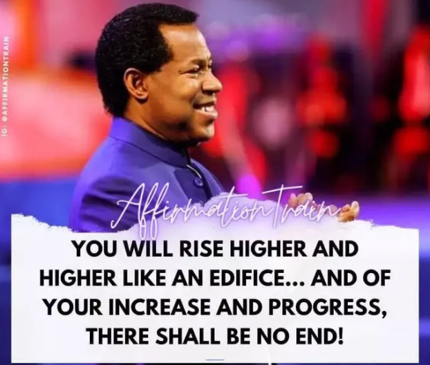 christemb_usa's tweet photo. 💫God’s plan is for you to keep rising higher and higher!  Pastor Chris shares words of faith to lift you to the next level of glory. Get ready to soar! #YearofCompleteness https://t.co/wc4oQR3ISa