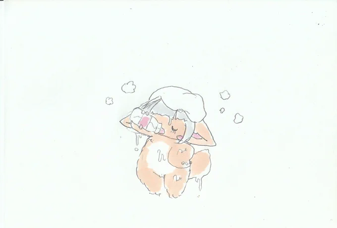 風呂上がりんなちゃん。 #イラスト #メイドインアビス