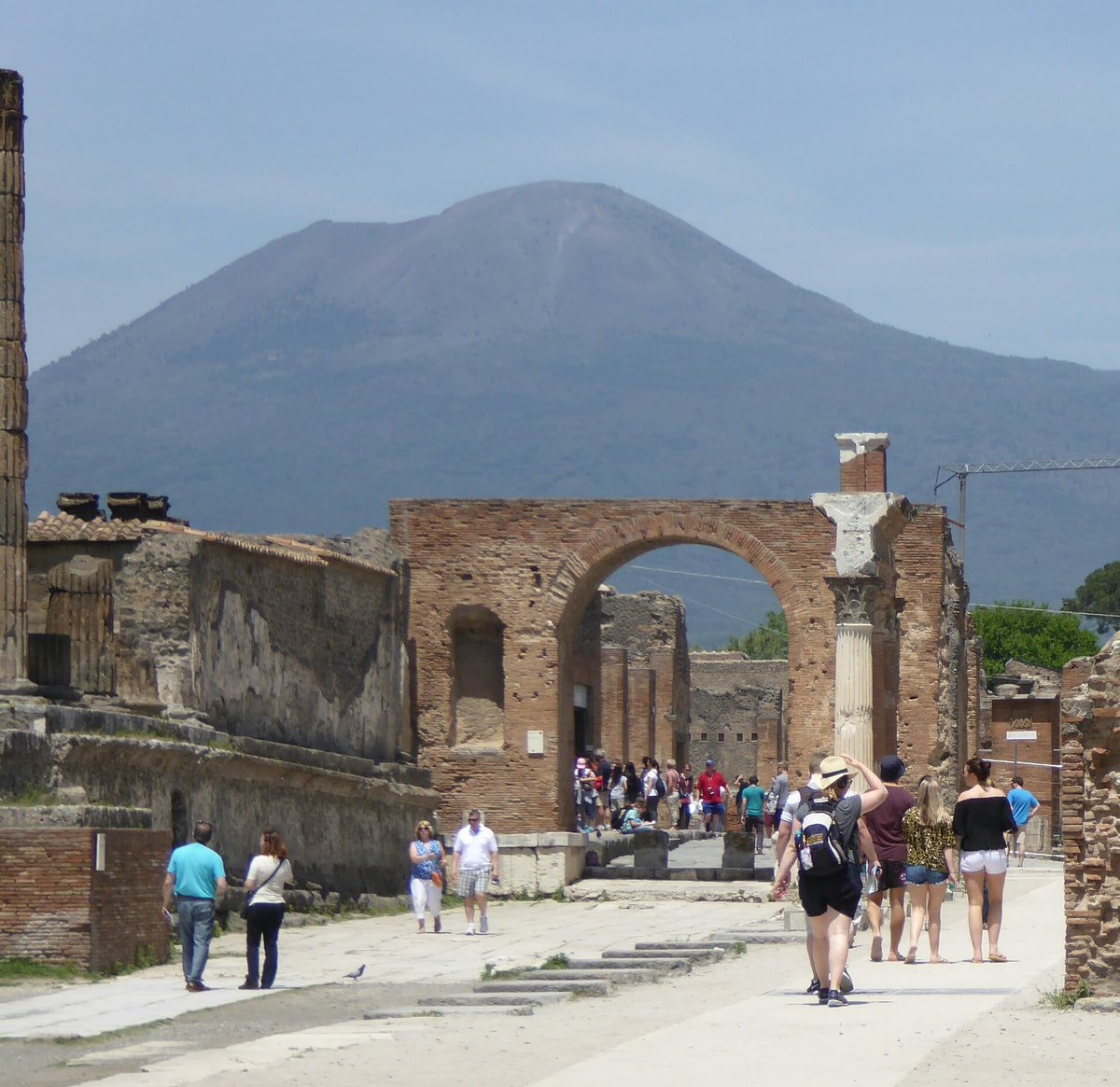#AlphabetChallenge #WeekIforIconic 
Pompeii and Vesuvius