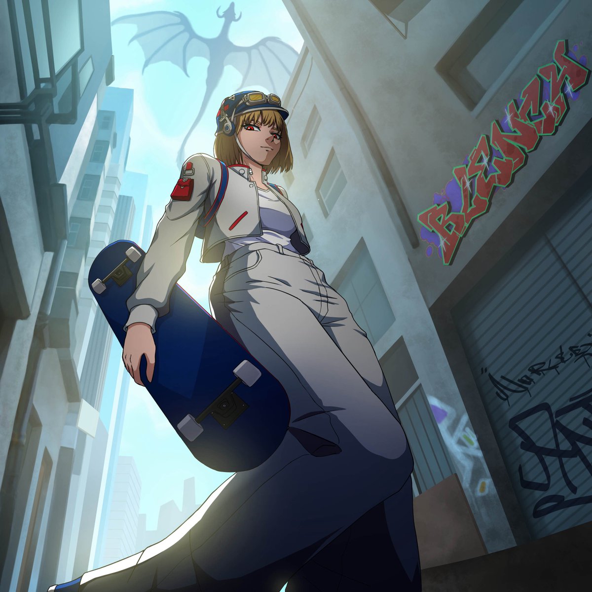 blench's tweet image. in the alley 🀄️