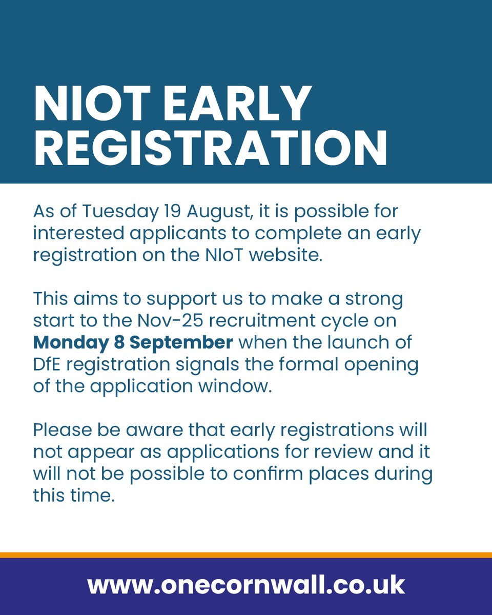 OneCornwall Teaching School Hub tweet media