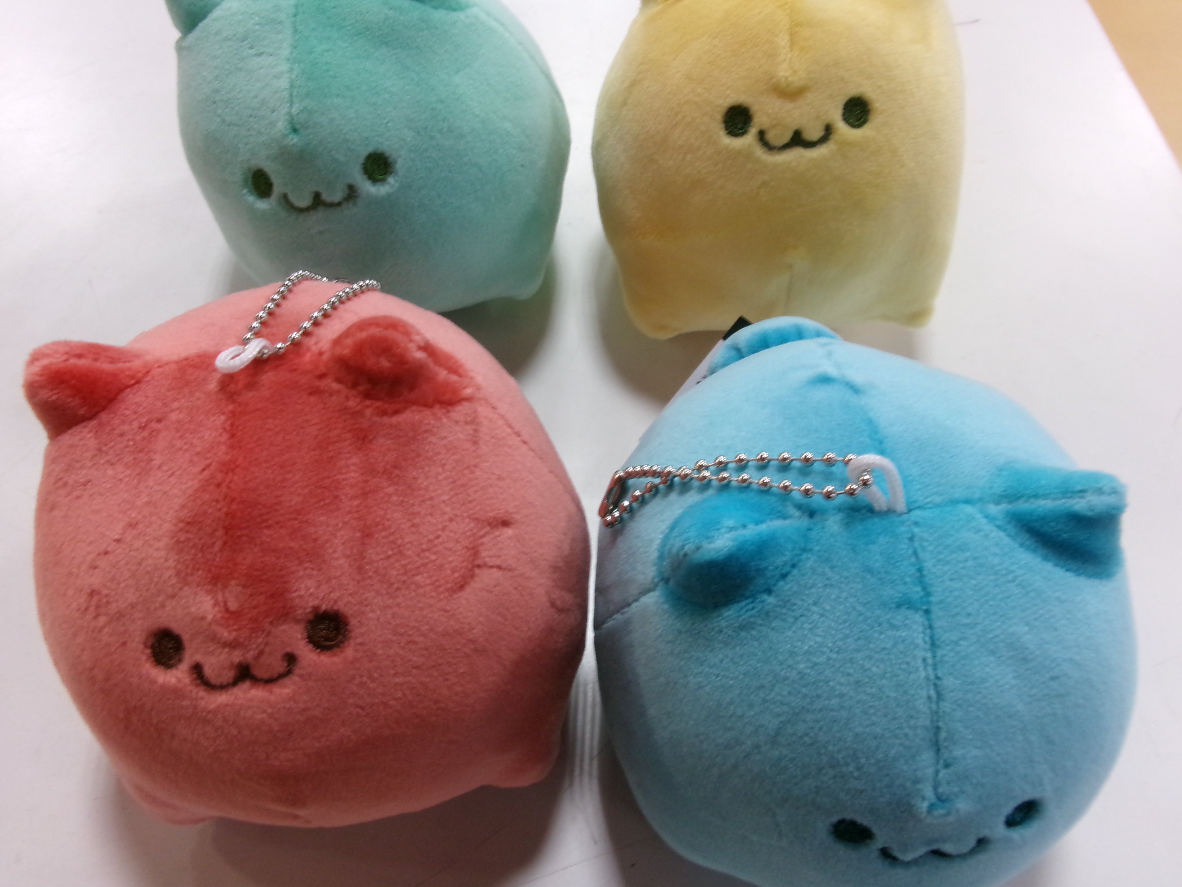 ナムコ限定　ぶきっちょすらいむ　ぬいぐるみマスコット　7個 ナムコ限定 ぶきっちょすらいむ ぬいぐるみマスコット 全5種