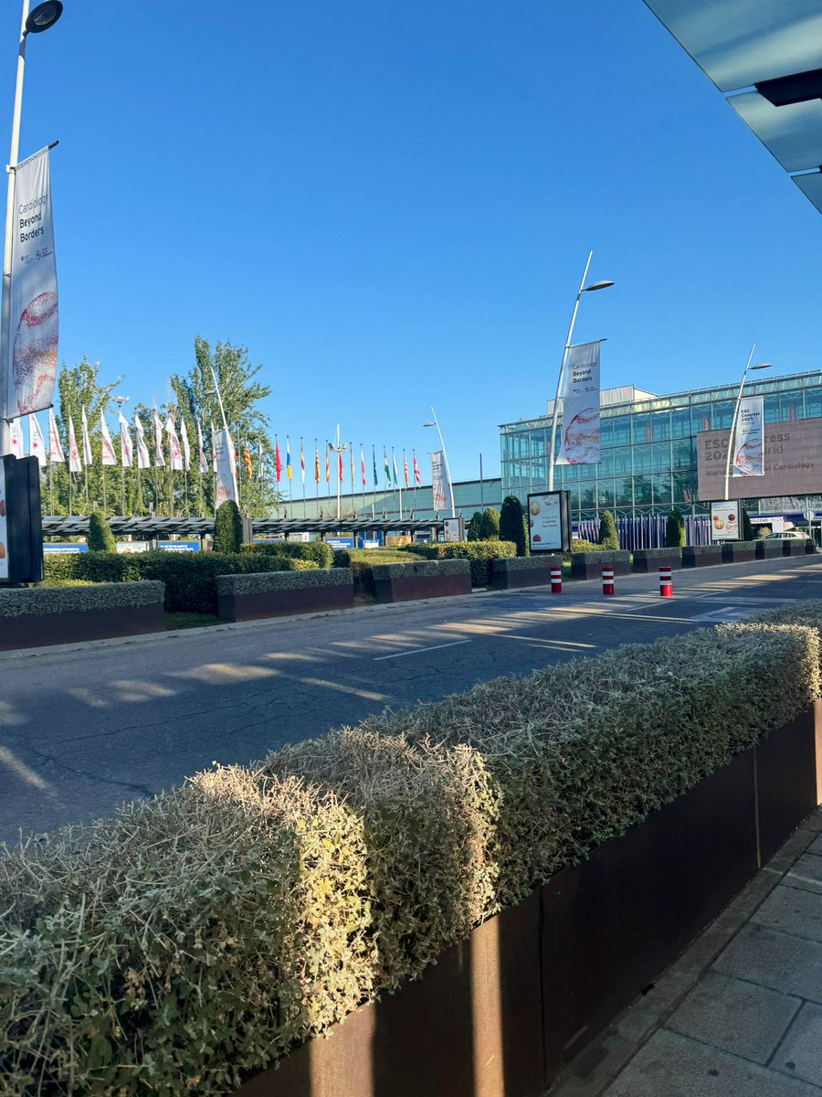 Holà Madrid! 
<a href="/escardio/">European Society of Cardiology</a> #ESCcongress