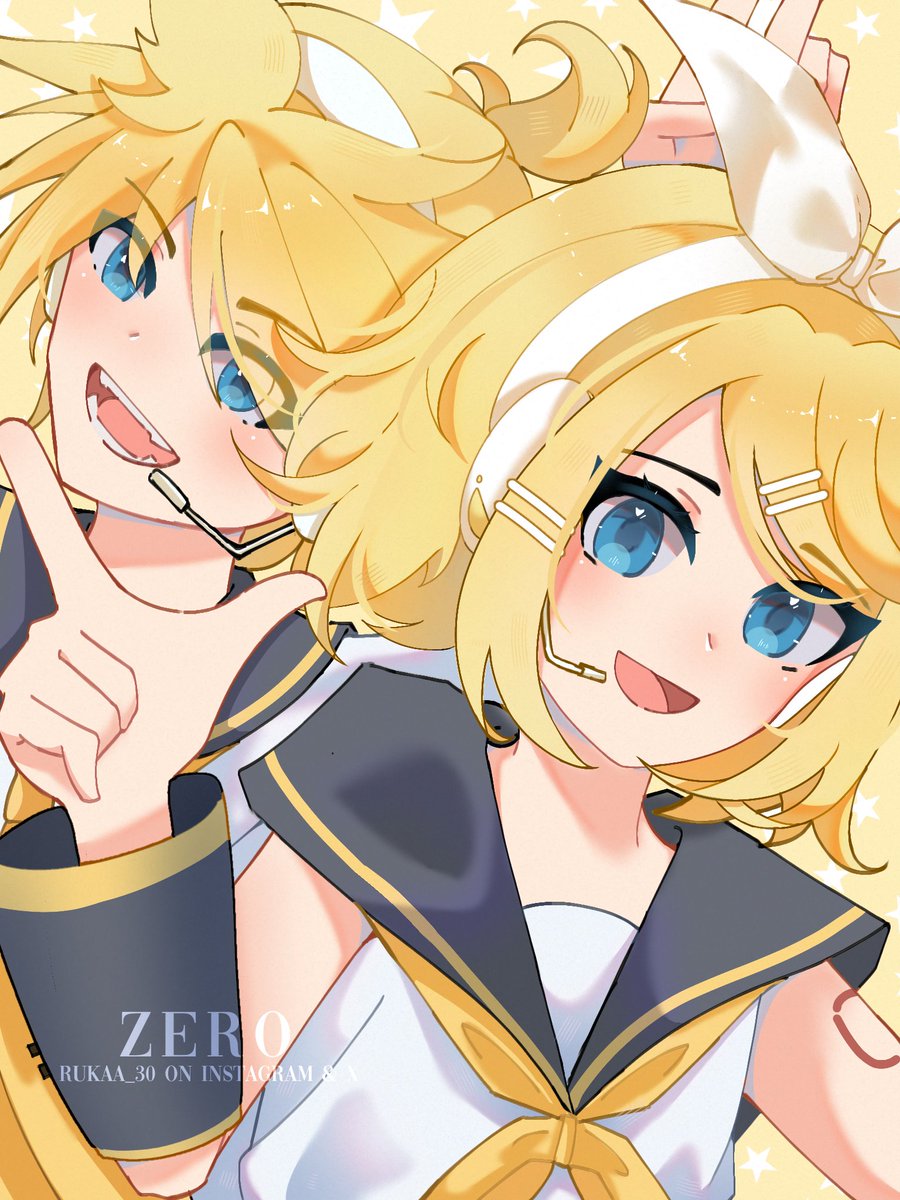 🌼💛 #KagamineLen #KagamineRin