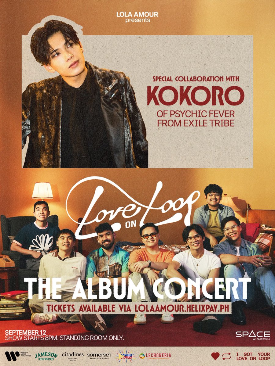 Kokoro Kohatsu
will be a guest performer at
""Lola Amour Presents Love on Loop ALBUM CONCERT""

#小波津志 
『Lola Amour Presents Love on Loop ALBUM CONCERT』
ゲスト出演決定！

Looking forward to seeing you all!

┈┈┈
🗓️ 9/12(Fri)
⏰ START 8:00 PM (PST)
📍 SPACE at One Ayala