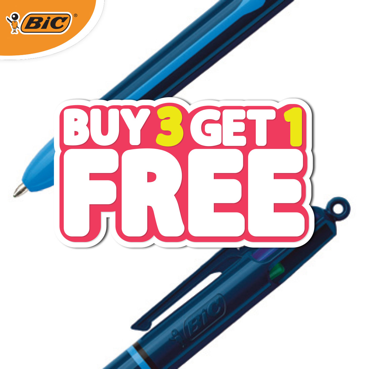 iosxerox's tweet image. From quick notes to big ideas, Bic Cristal Originals are always ready. Get 4 packs for the price of 3 and keep your workplace writing without worry. Order now. #iosxerox