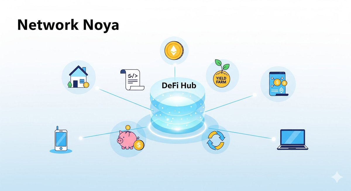 Network Noya makes DeFi simple and easy to use so regular people can actually get into it and benefit from it. Because it’s so straightforward, more folks are likely to join in, which helps DeFi grow and become more common.

<a href="/NetworkNoya/">NOYA.ai</a>