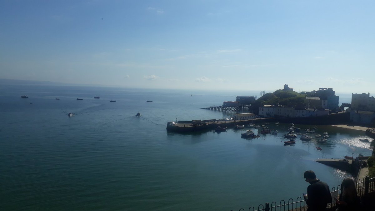 annacaldey's tweet photo. @NickyAACampbell this is Tenby and it is no way as bad as the lady made out this morning. https://t.co/mjscxK7pkA