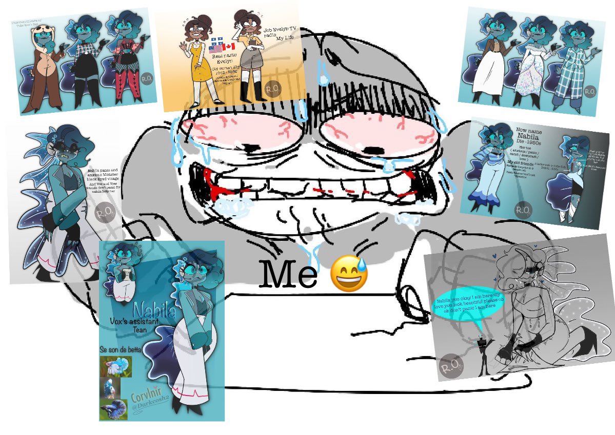 It’s me It's me, finished the drawing oh GOD 😅✨