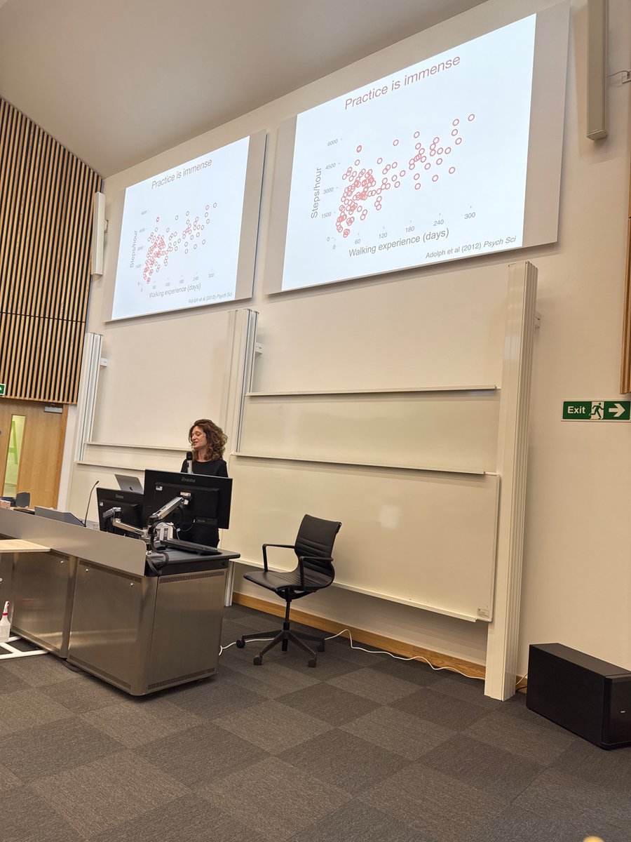 A fantastic keynote from Karen Adolph on baby behaviour &amp; movement.