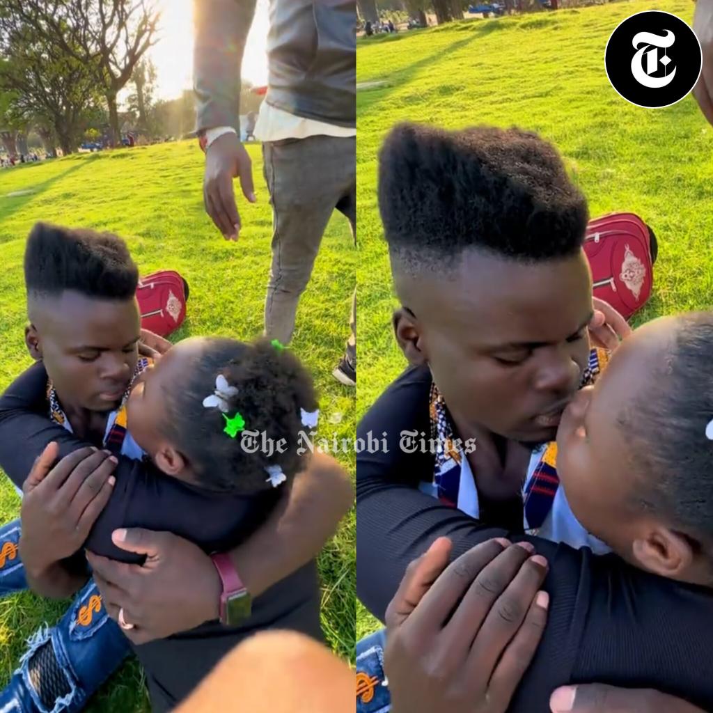 TheNairobiTimez's tweet photo. Nicki Bigfish Tricks Couple into Sharing a Kiss and Hug 😂👇 https://t.co/233vnLH1ZM
