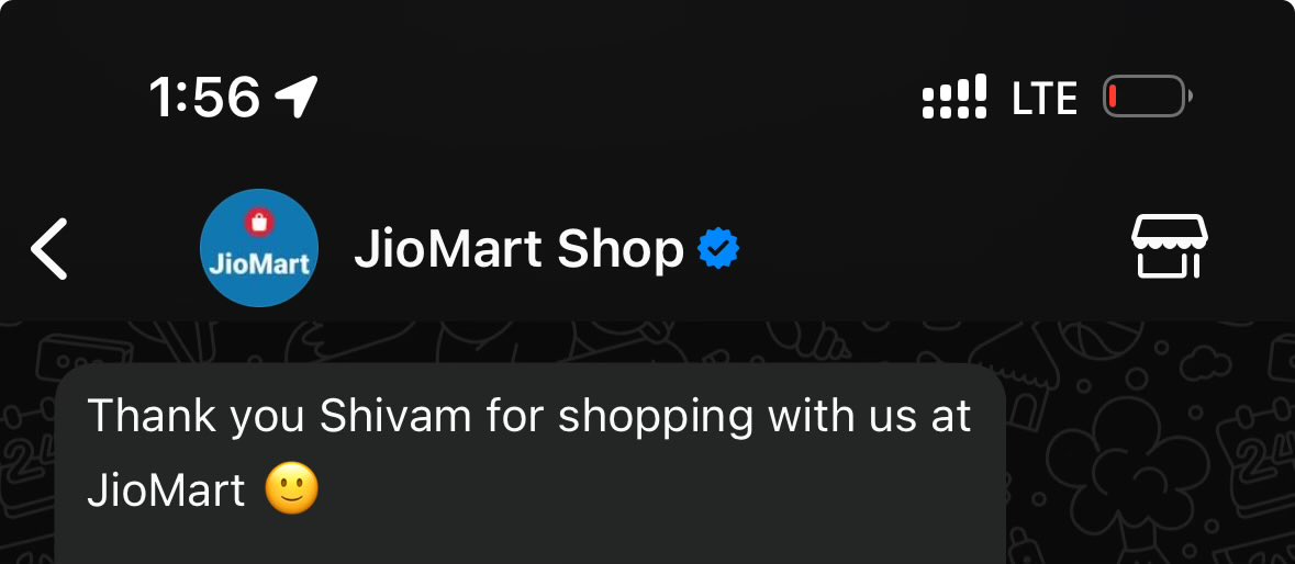 🙂🙂🙂🙂🙂🙂🙂🙂

<a href="/JioMart/">JioMart</a> <a href="/JioMart_Support/">JioMart Support</a> please change that emoji to something like 😊