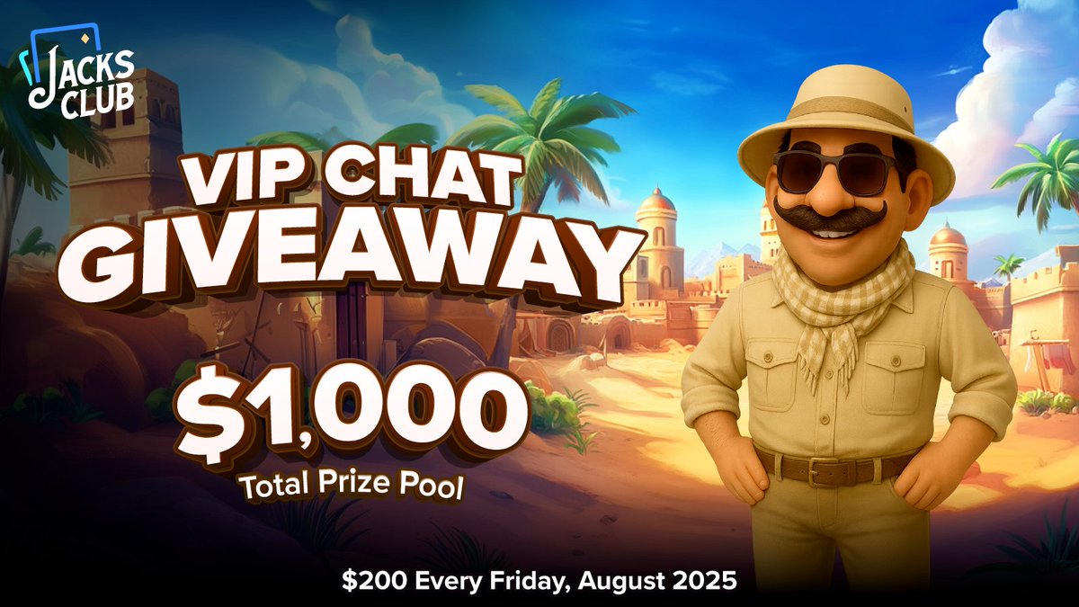 JacksClubCasino's tweet photo. π FINAL AUGUST VIP FRIDAY π
π Biggest leaderboard yet
π² Expect boosted rain, double drops & roll battles
π£ 5 secret giveaways during the session!
π 10 AMβ6 PM UTC
π VIP Level 3+ only
π₯ This is your last shot β https://t.co/0eX0ZouLRm
#FinalFriday #JacksClubVIP #DegenFriday