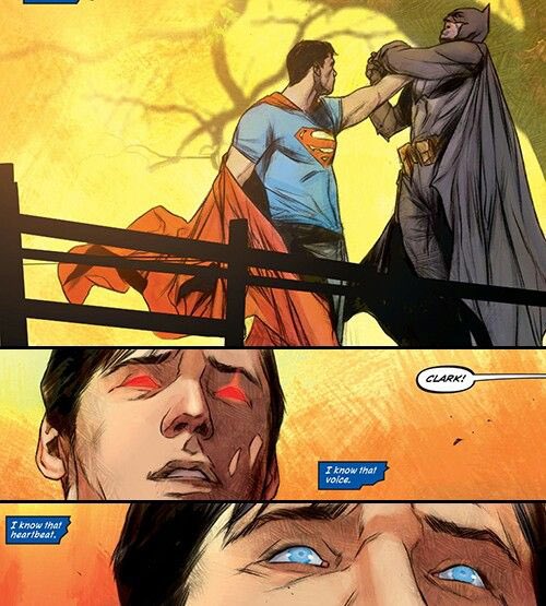 hanbunal's tweet photo. now kiss #SuperBat https://t.co/yoGdfDIqX8