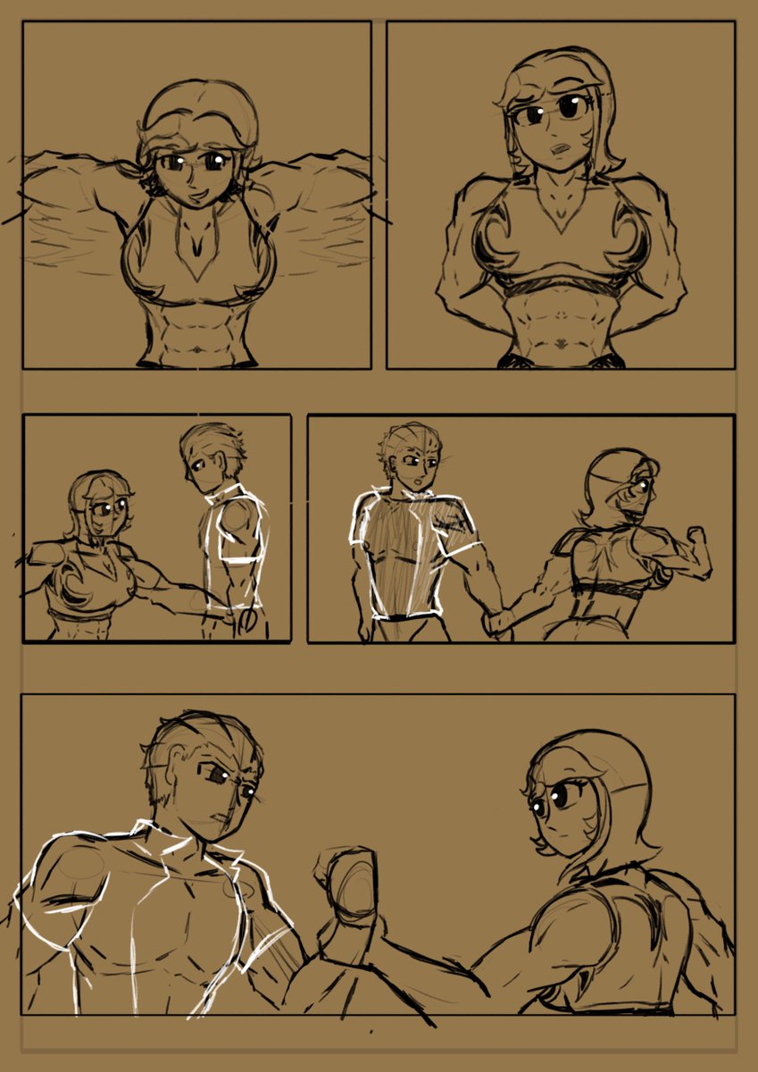 AL_dash_Seiso's tweet photo. Messing around with the idea of making manga for lore and animations for porn. Advice would be appreciated.
(Idk about the dialogue, just the poses and plot... kinda) https://t.co/9Uh4XsAnTC